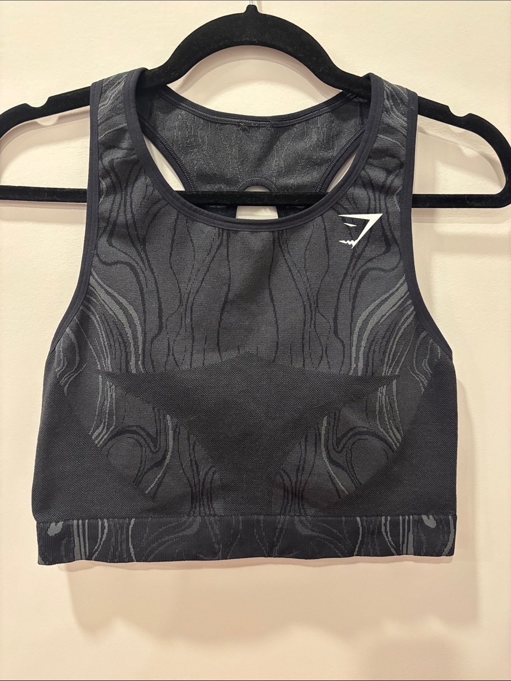 Gymshark Mercury Seamless Racerback Top Sports Bra